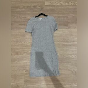 Gray Mini Dress